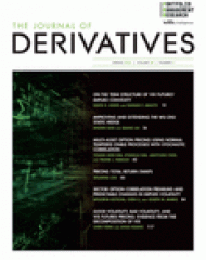 The Journal of Derivatives cover
