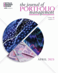 Journal of Portfolio Management cover