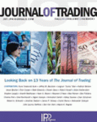 The Journal of Trading (Retired) cover