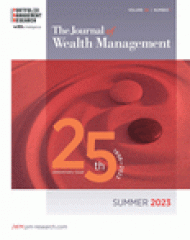 The Journal of Wealth Management cover