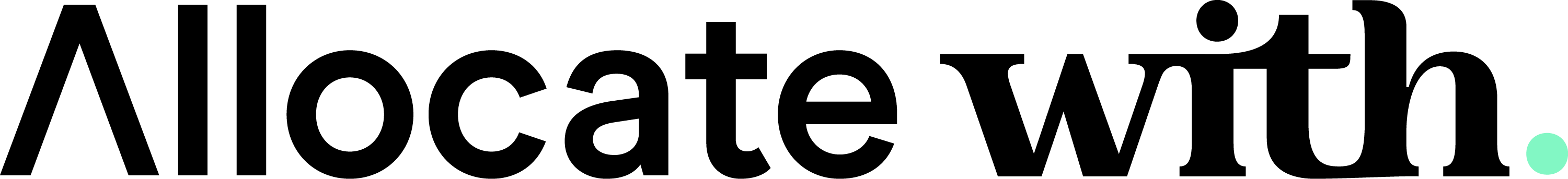 Allocate With Logo in Black